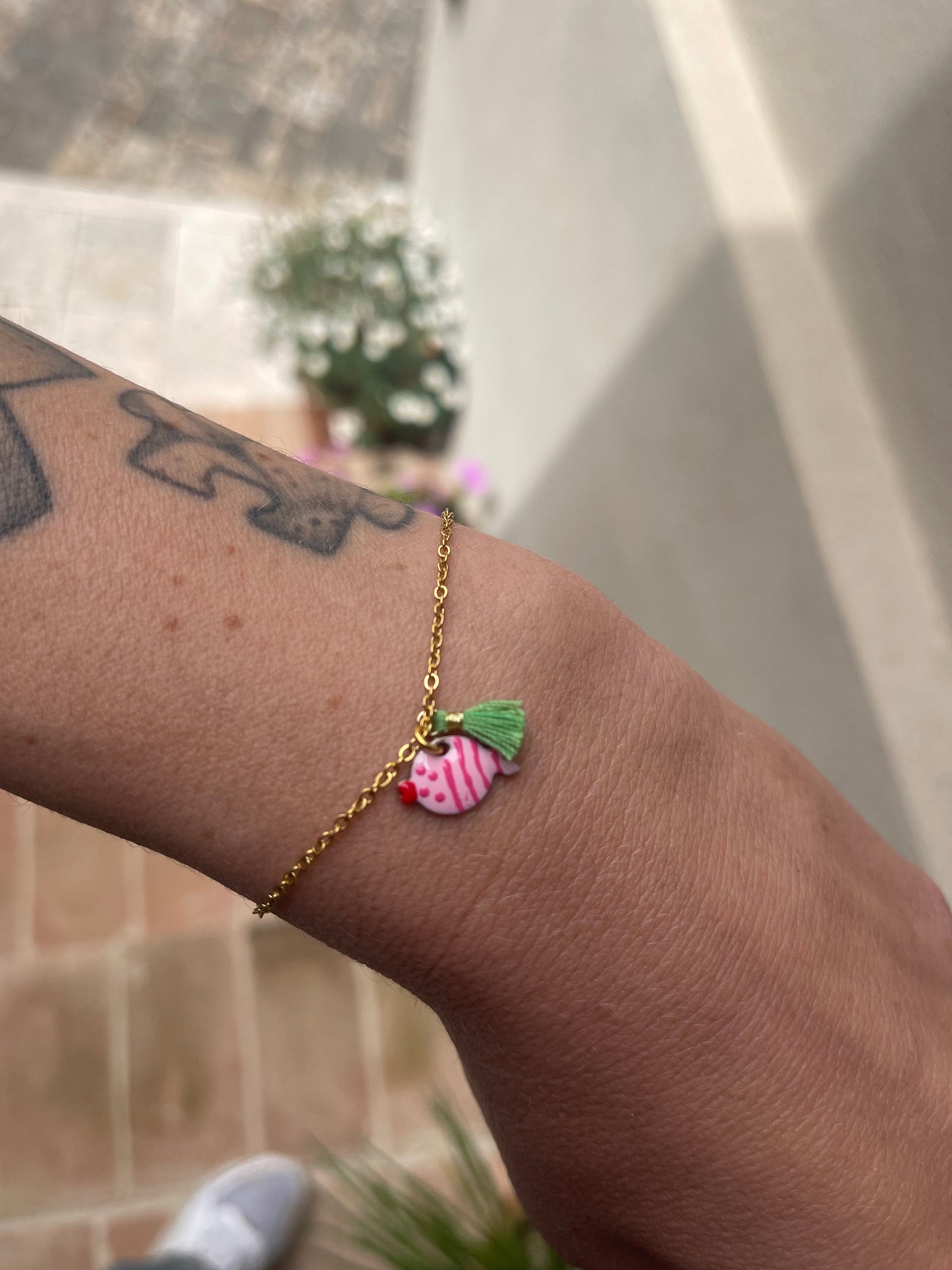 Bracciale Pesciolino Rosa