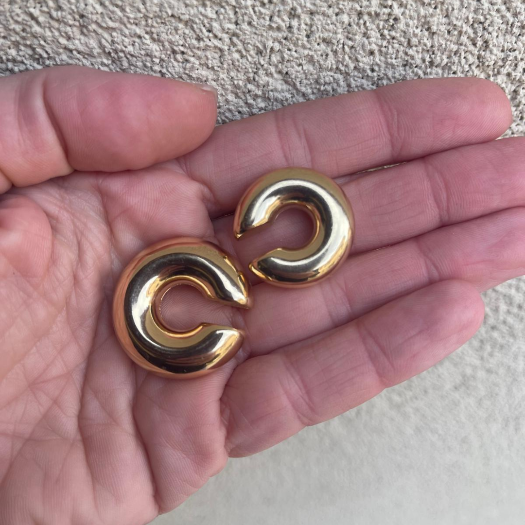 Ear Cuff Simple Large Oro