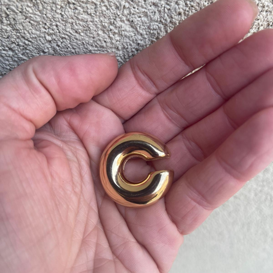 Ear Cuff Simple Large Oro
